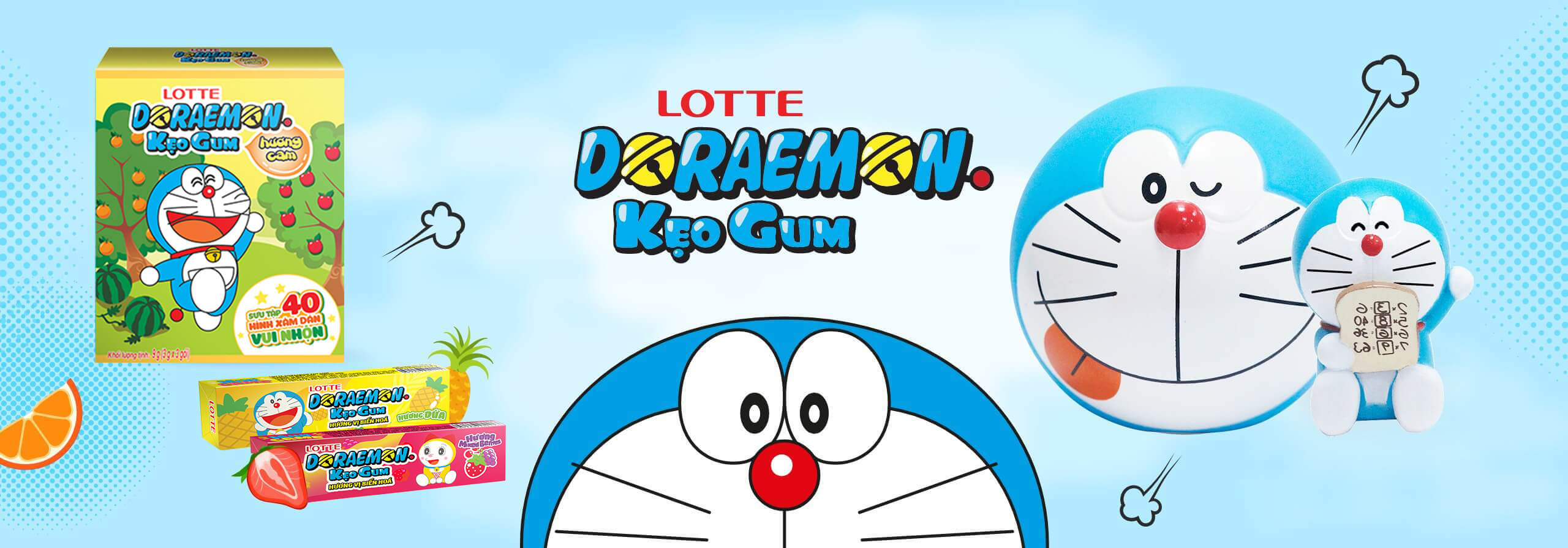 Doraemon, brand site, LOTTE VIETNAM CO., LTD.