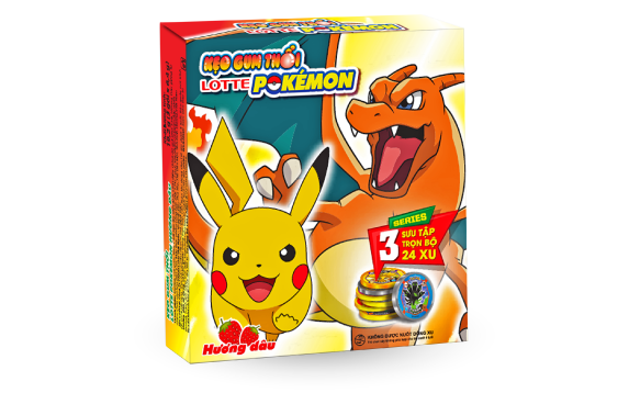 LOTTE Pokémon Gum ra mắt series 3