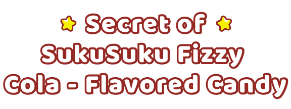 SukuSuku Fizzy Cola - Flavored Candy