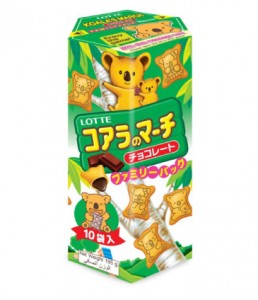 Thực phẩm bổ sung<br />
Bánh gấu Koala’s March nhân<br />
sô cô la