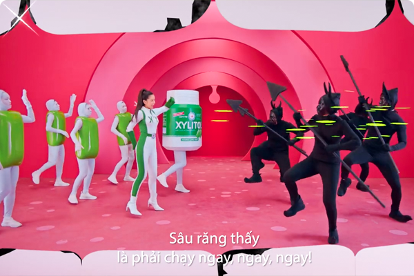 XYLITOL POP REDUCES CAUSATIVE