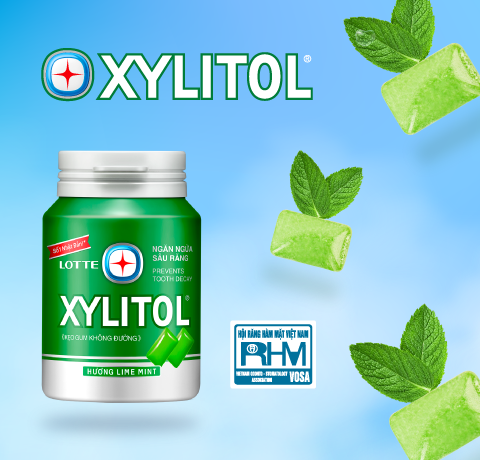Cải tiến thiết kế bao bì và chất lượng kẹo Gum LOTTE XYLITOL