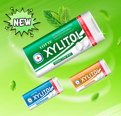 Tung viên ngậm LOTTE XYLITOL