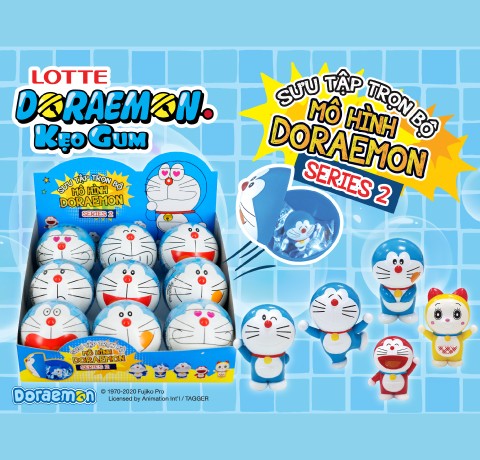 Lotte Doraemon ball – Series 2 launch