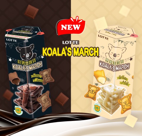 Bitter chocolate & White milk flavor launch
