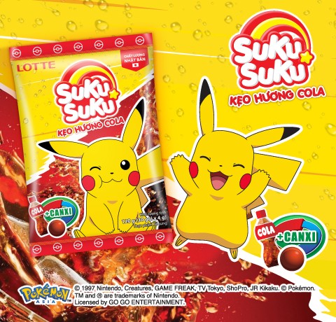 SukuSuku Fizzy Cola-Flavored candy