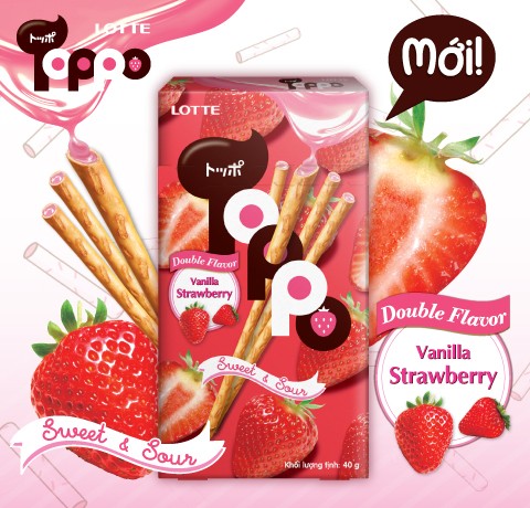 TOPPO Vanilla Strawberry