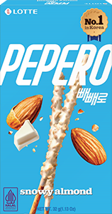 Bánh que Lotte Pepero Snowy Almond