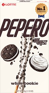 Bánh que Lotte Pepero White Cookie