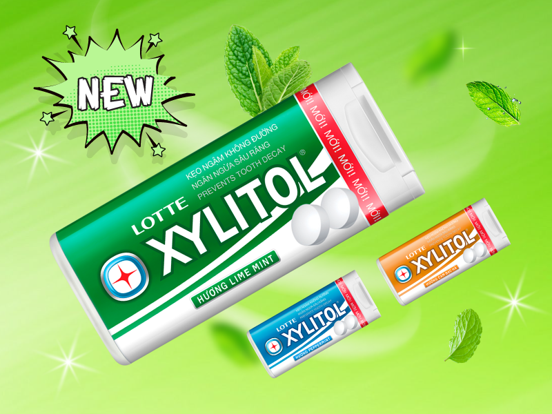 "LOTTE XYLITOL TAB" launched News LOTTE VIETNAM CO., LTD